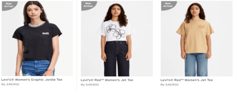 Levi’s Women T-Shirts